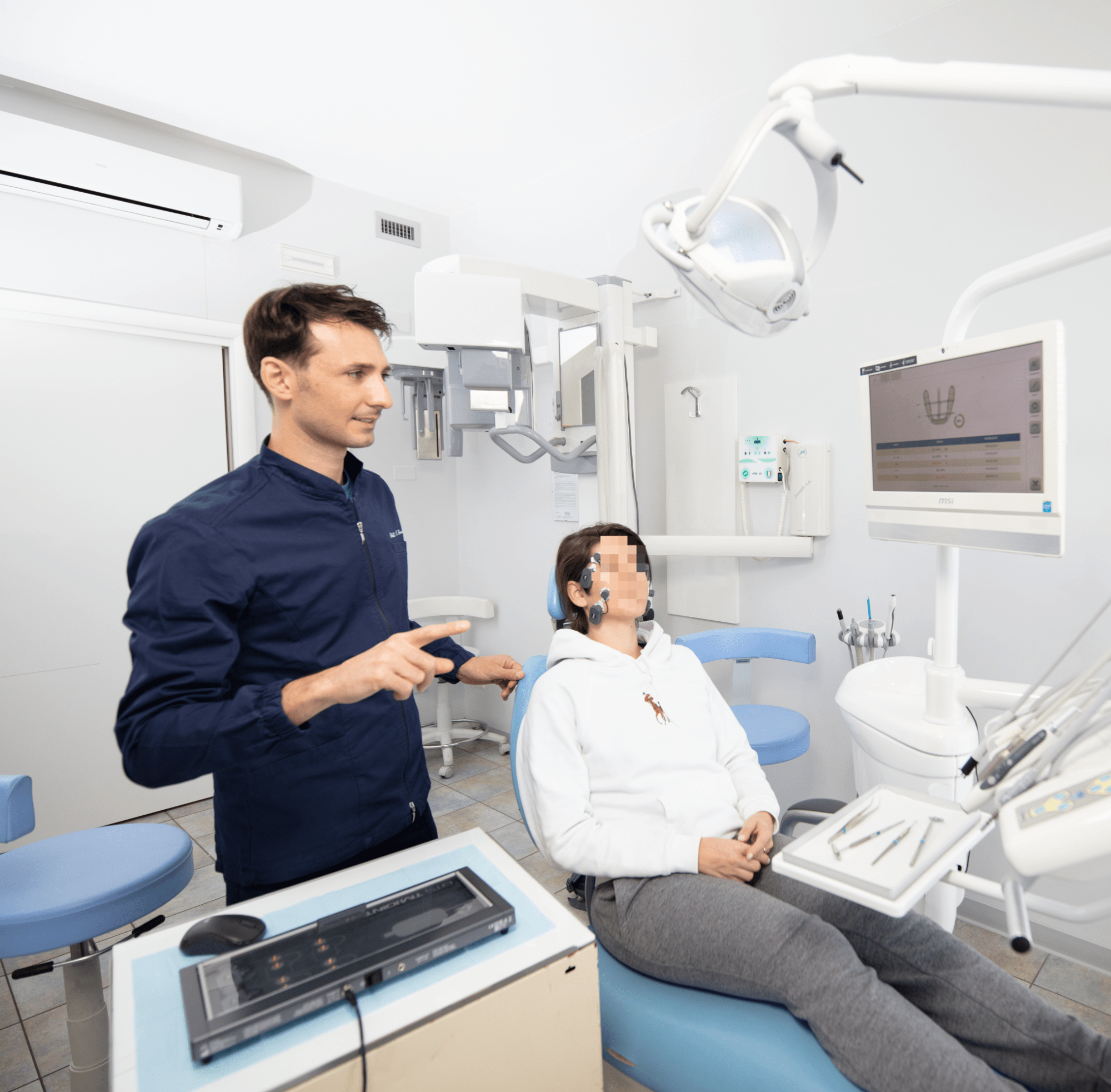 Elettromiografia con Teethan